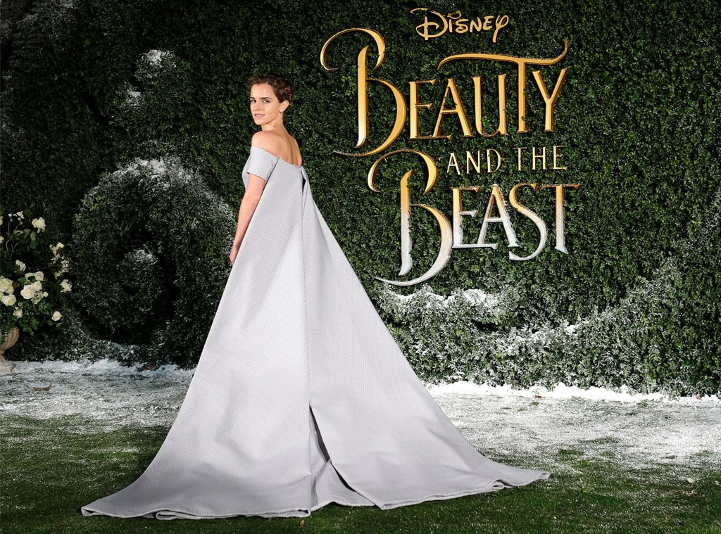 Emma Watson Looks Like a Real Disney Princess at BATB Premiere