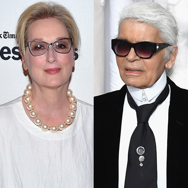 Karl Dissed and Other Celebs Before Meryl Streep - E! Online