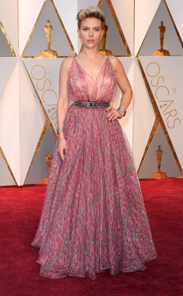 Scarlett Johansson, Oscars 2017, Oscars, Arrivals