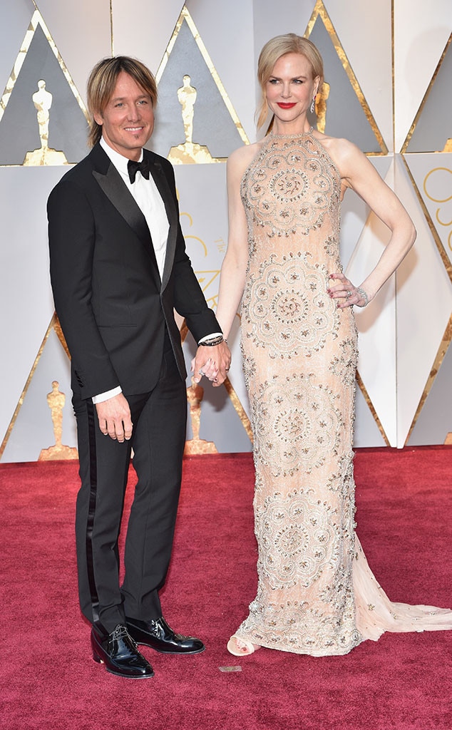 Keith Urban & Nicole Kidman from Oscars 2017 Red Carpet Couples E! News