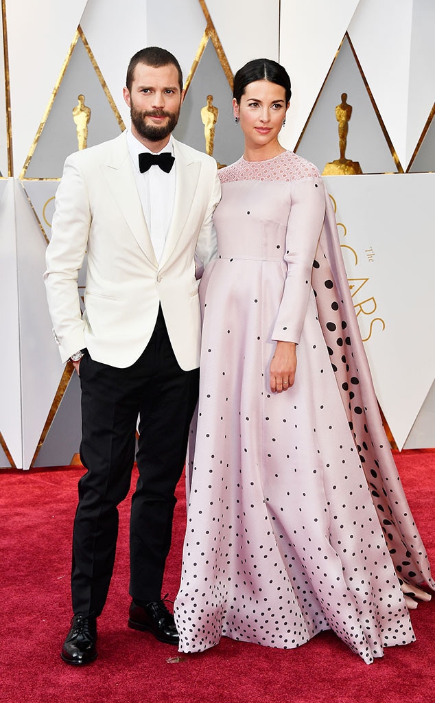 Jamie Dornan, Amelia Warner, 2017 Oscars, Academy Awards, Couples