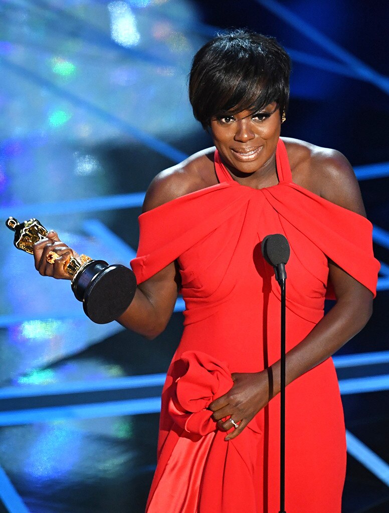 Viola Davis Reacts to Her Oscar Win | E! News UK