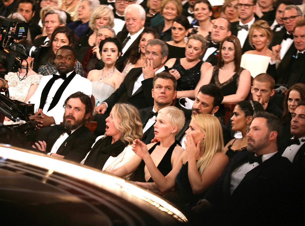 2017 Oscars, Academy Awards, Show, Reaction to Moonlight and La La Land flub