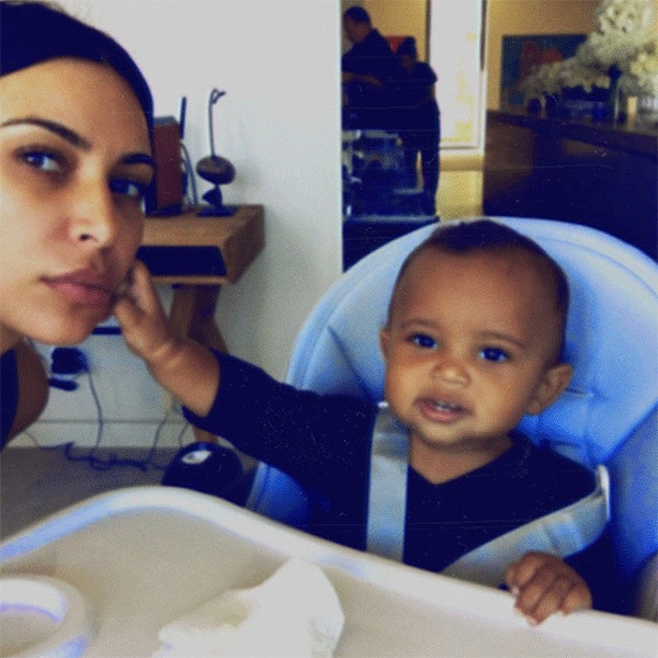 Kim Kardashian Says She S Not Ok As Son Saint Breaks His Arm E Online