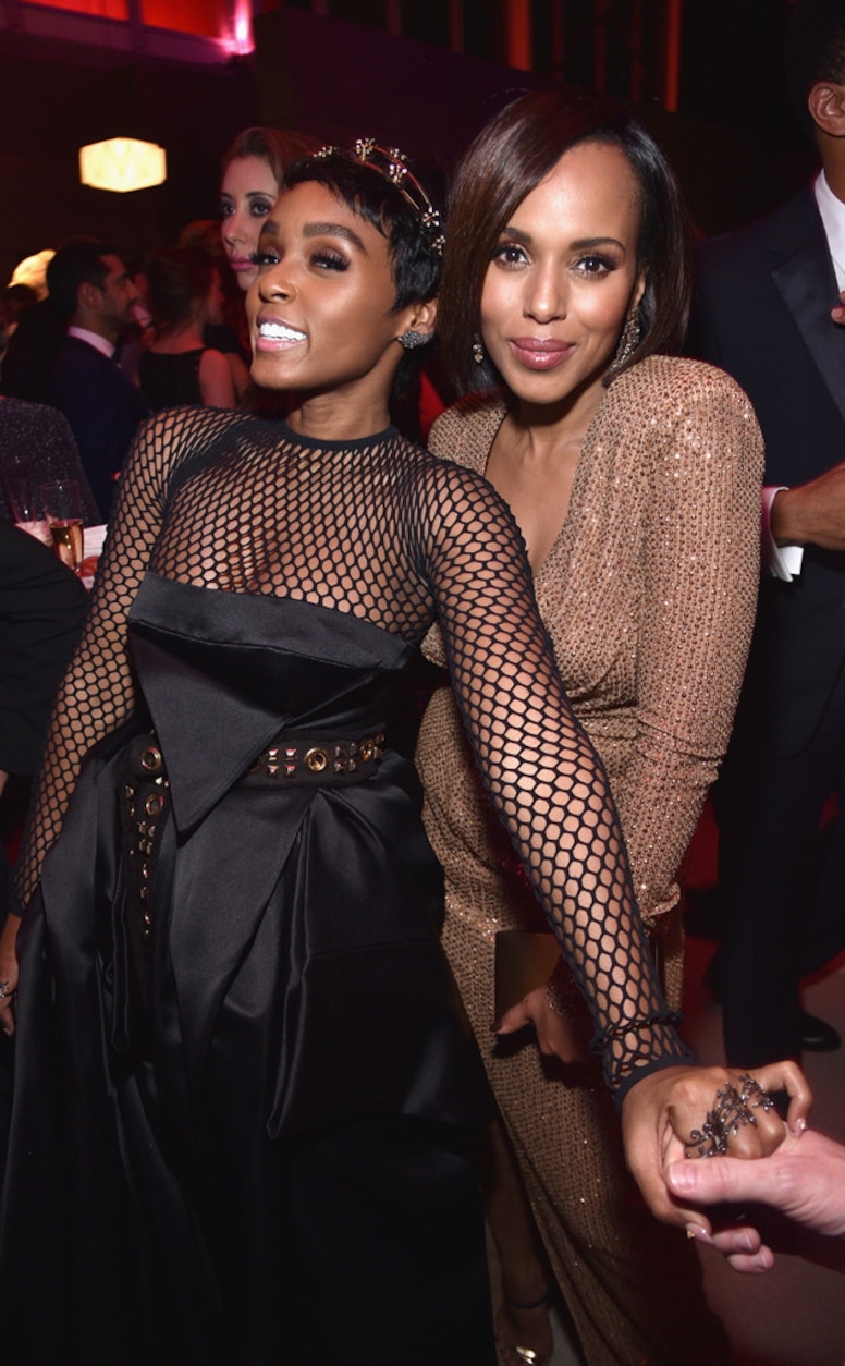 Janelle Monáe, Kerry Washington, 2017 Oscars Party Pics, Vanity Fair