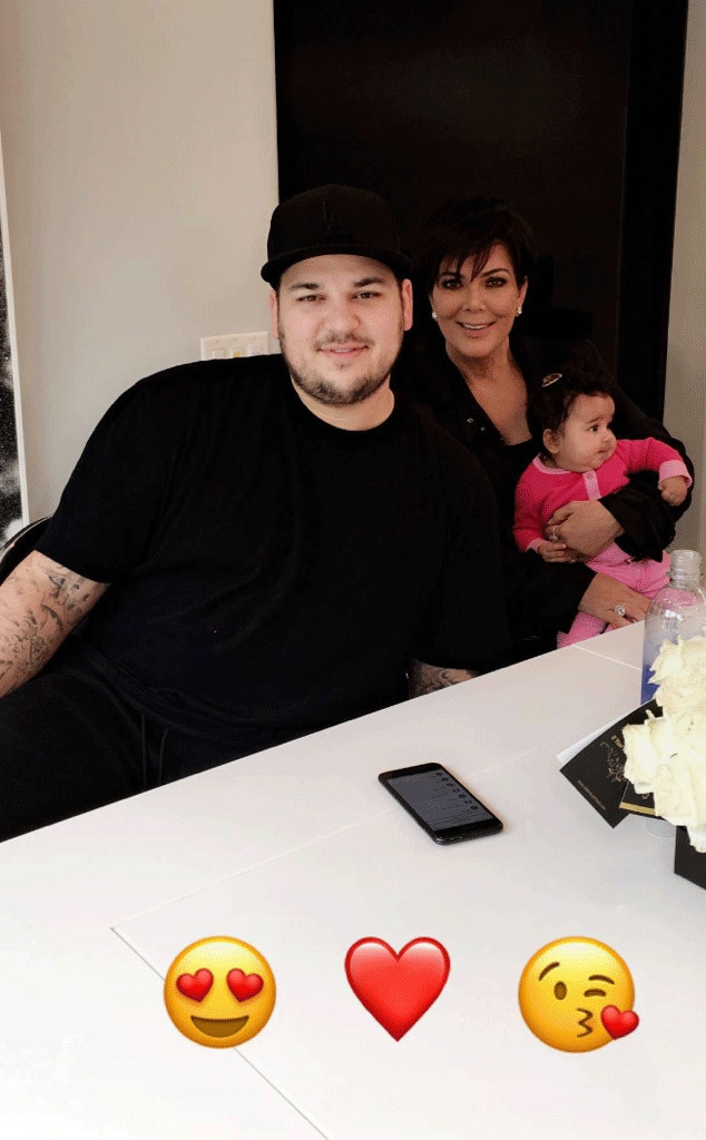 Kris Jenner, Rob Kardashian, Dream Kardashian