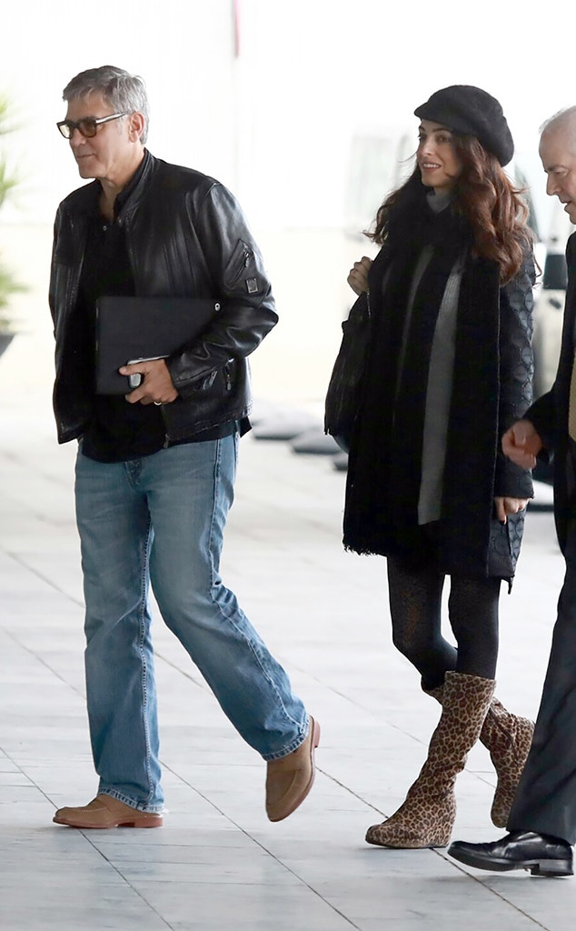 George Clooney, Amal Clooney, Pregnancy Fashion