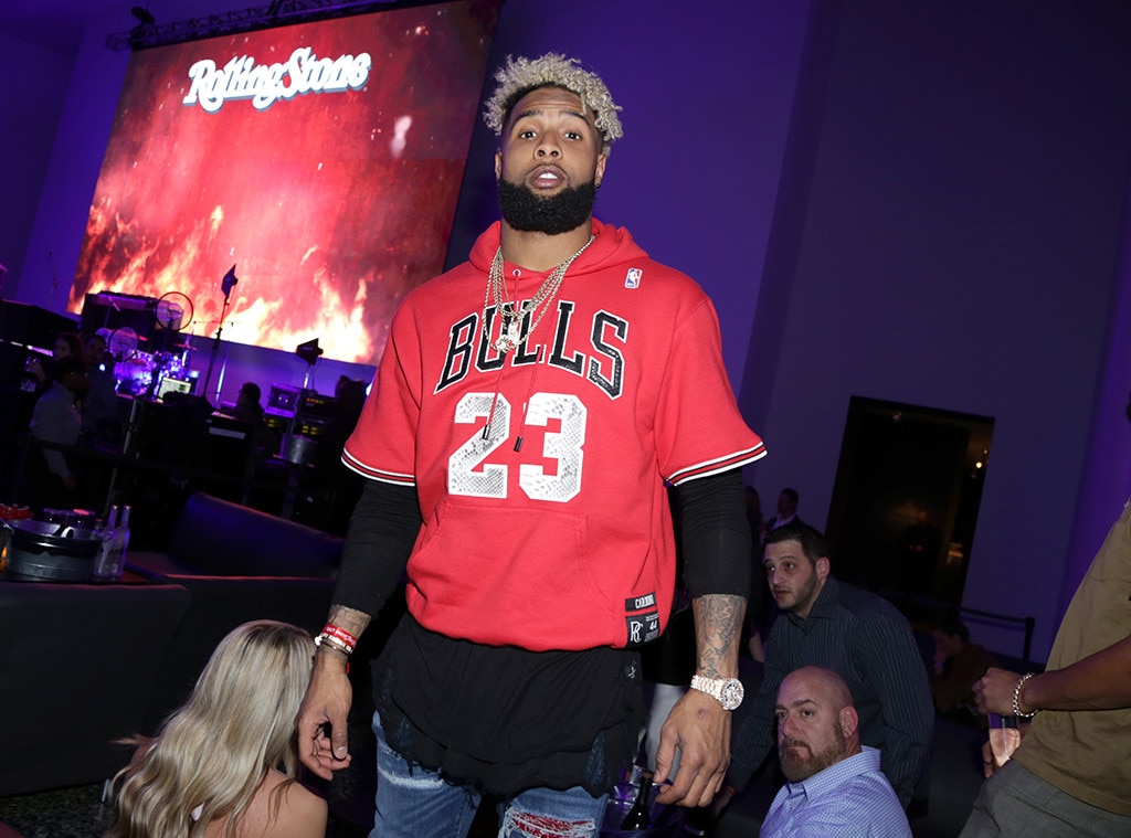 Odell Beckham Jr. from Celebs at Super Bowl 2017 E! News