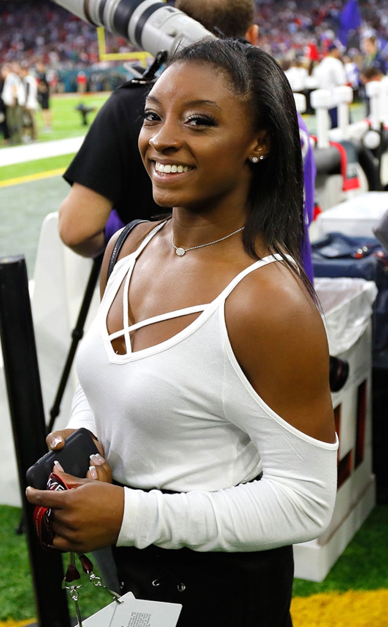 Simone Biles, 2017 Super Bowl