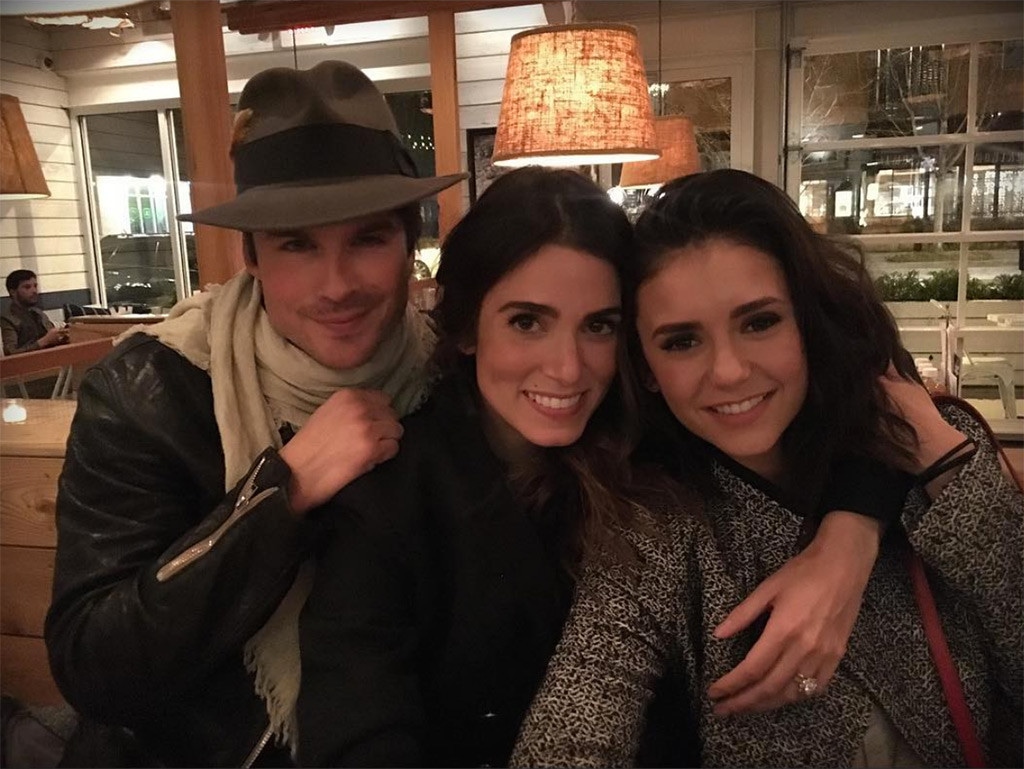 Nina Dobrev, Ian Somerhalder, Nikki Reed