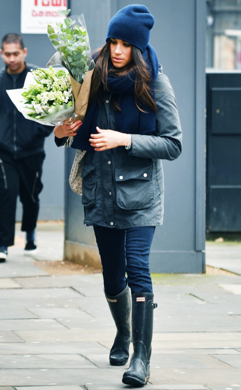 ESC: Meghan Markle, Hunter Boots