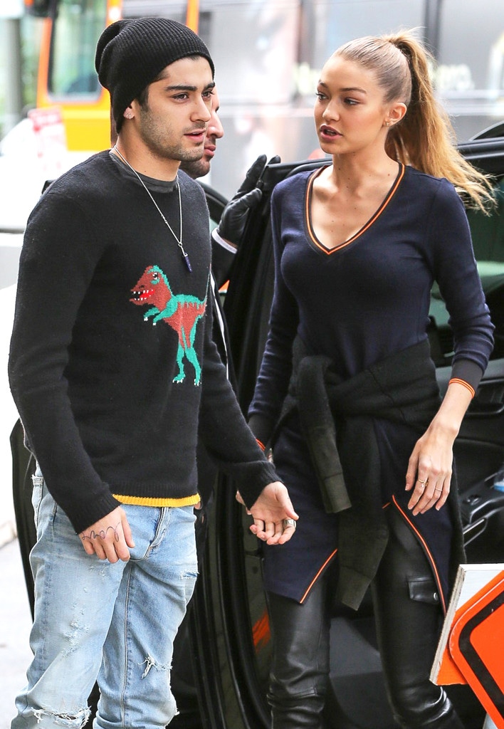 Alerta Hot Mira A Gigi Hadid Y A Zayn Malik Con Muy Poca