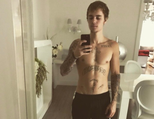 Justin Bieber shocks fans with naked selfie after studio 