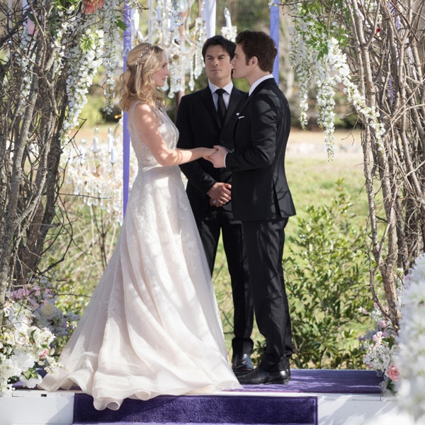 Steroline s Wedding Is Here on TVD But All Is Not As It Seems