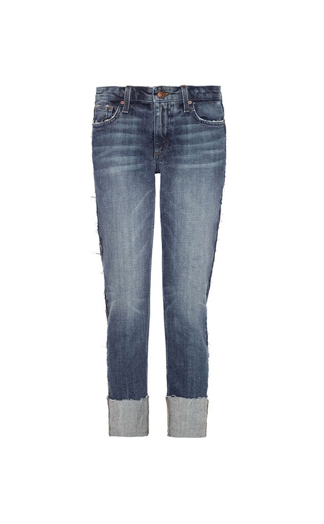 cuffed jeans with jordans