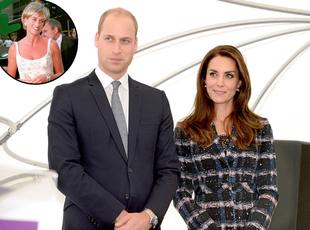Princess Diana, Kate Middleton, Prince William