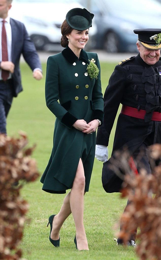 ESC: Kate Middleton, St. Patrick's Day 2017