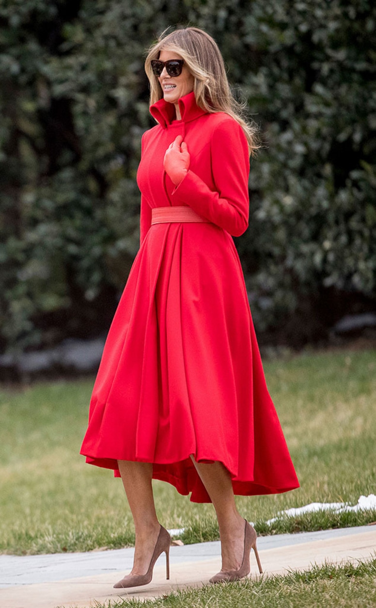 Kate Middleton vs. Melania Trump: The Coat Dress Kate Middleton vs. Melania Trump: The Coat Dress