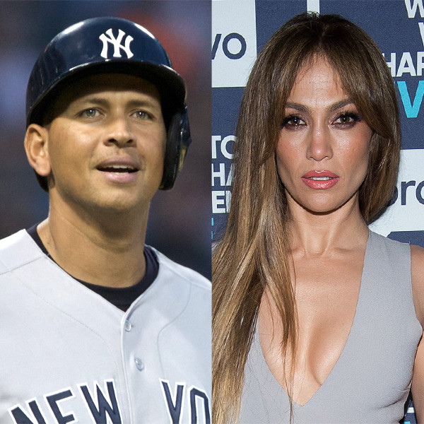 Jennifer Lopez Supports Alex Rodriguez at New York Yankees Game - E ...