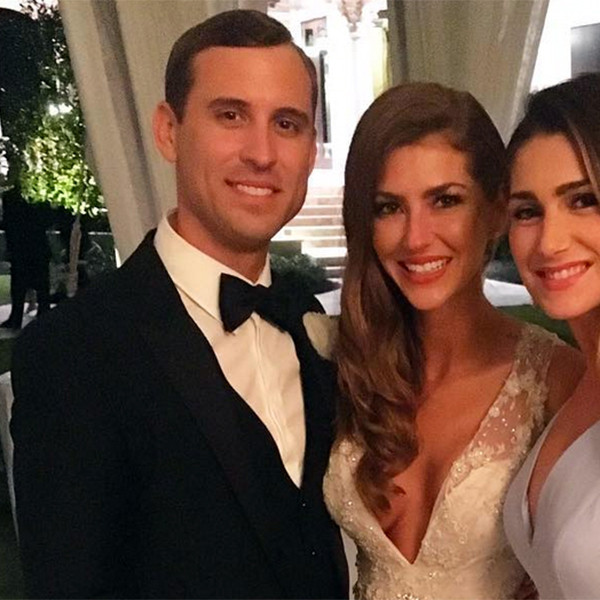 AshLee Frazier in low-cut gown as she weds Aaron Williams