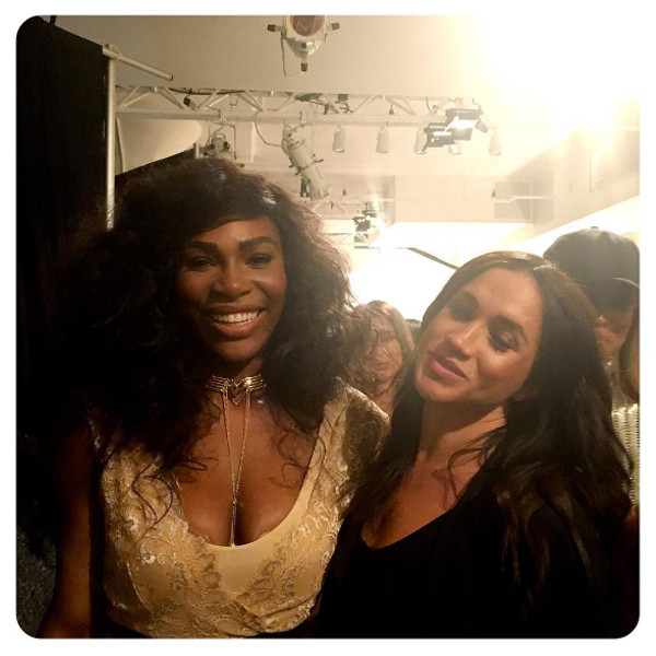 Inside Meghan Markle Serena Williams Friendship E Online