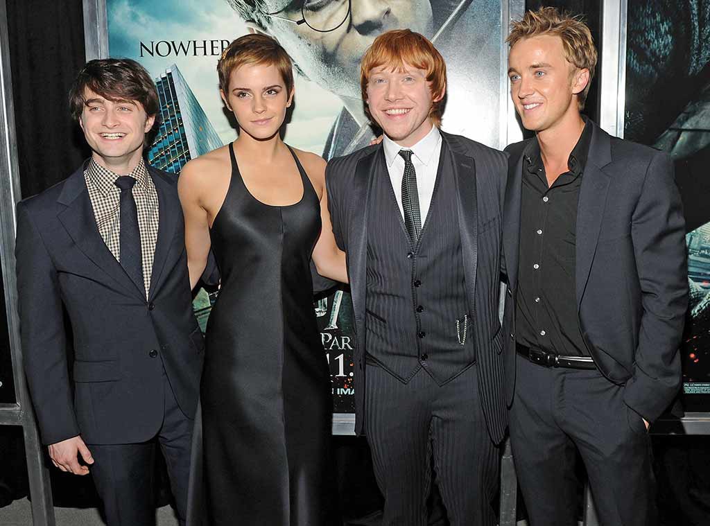 Daniel Radcliffe, Emma Watson, Rupert Grint, Tom Felton, Harry Potter and the Deathly Hallows - Part 1