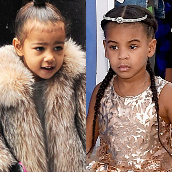 How Blue Ivy & North West Became Toddler Style Icons E! Online UK