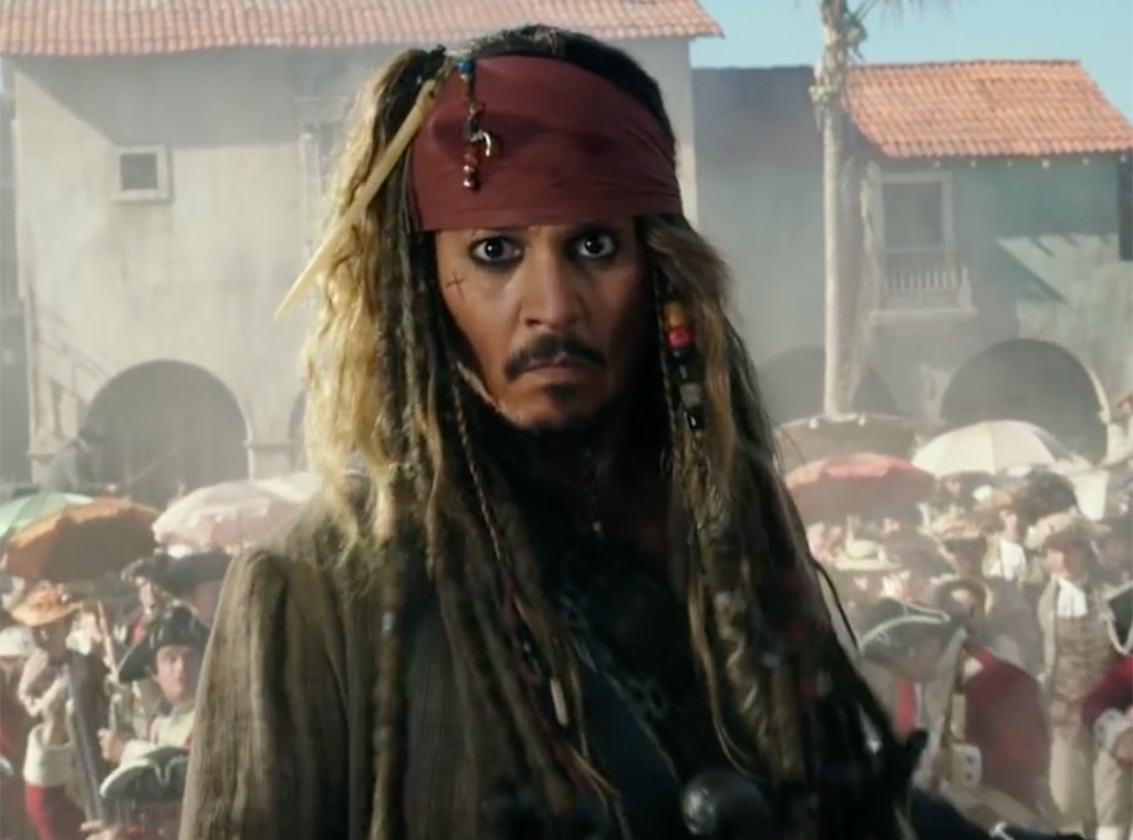Johnny Depp, Pirates of the Caribbean Trailer
