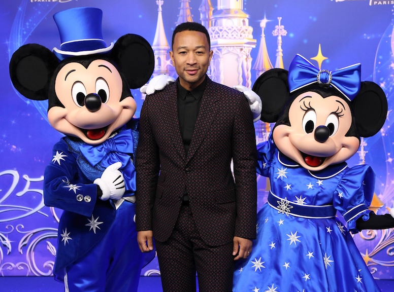John Legend, Mickey Mouse, Minnie Mouse