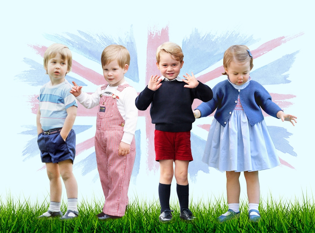 Royal Childhoods, Prince William, Prince Harry, Prince George, Princess Charlotte