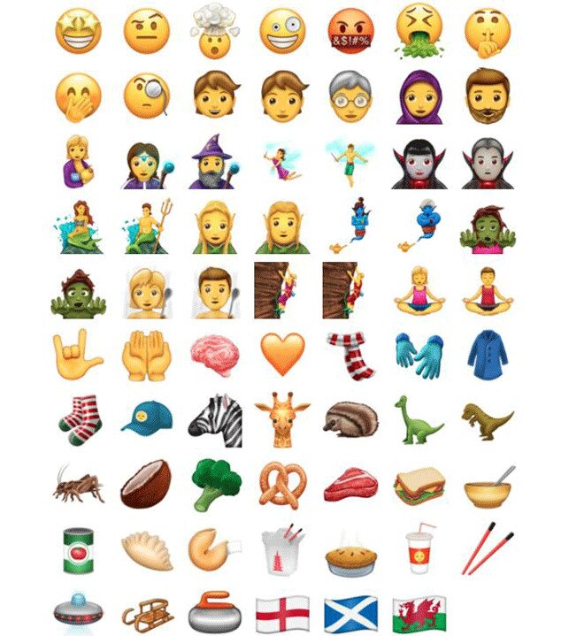 10 Important Conversations We Can Finally Have With the 69 New Emojis ...