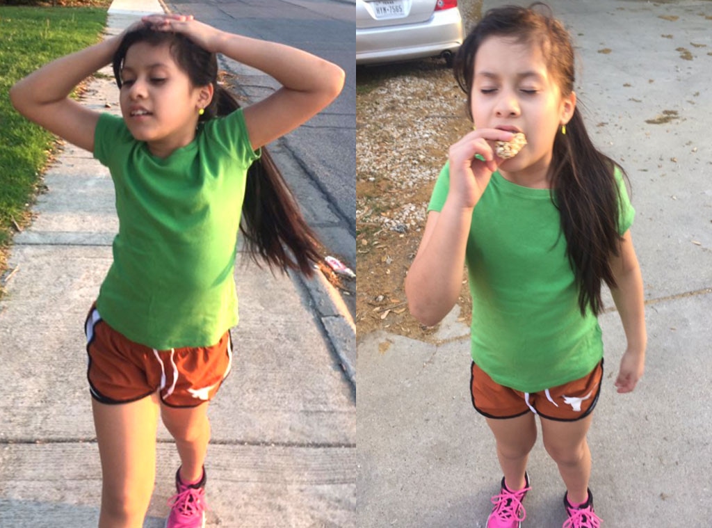 Briseyda Ponce, Girl Eating During Run, Viral