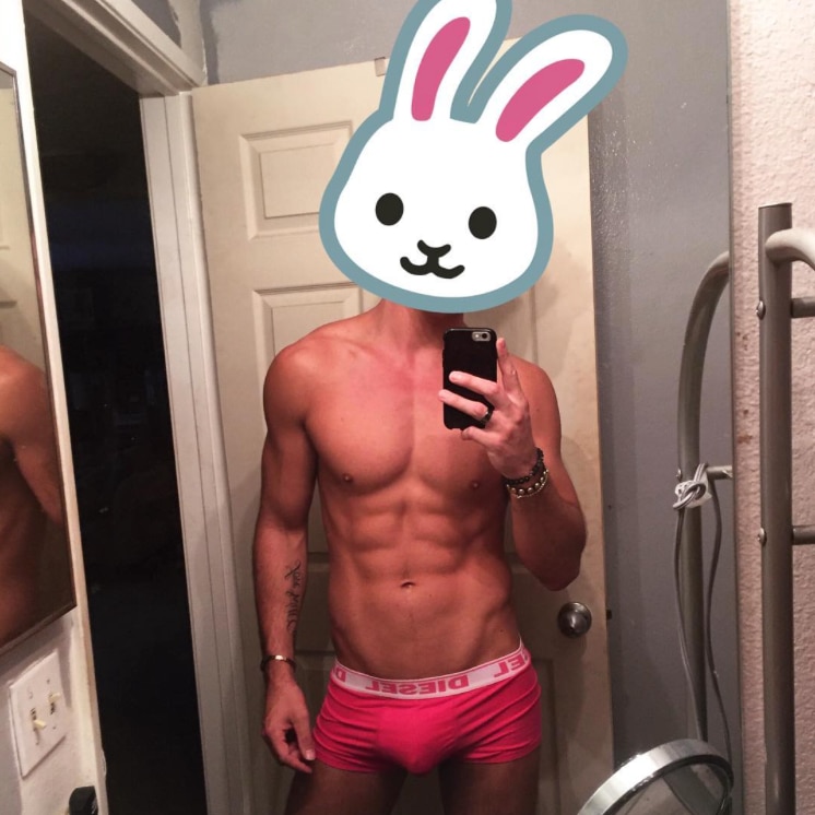 Bad Bunny From Murray Swanby S Hottest Underwear Selfies E News