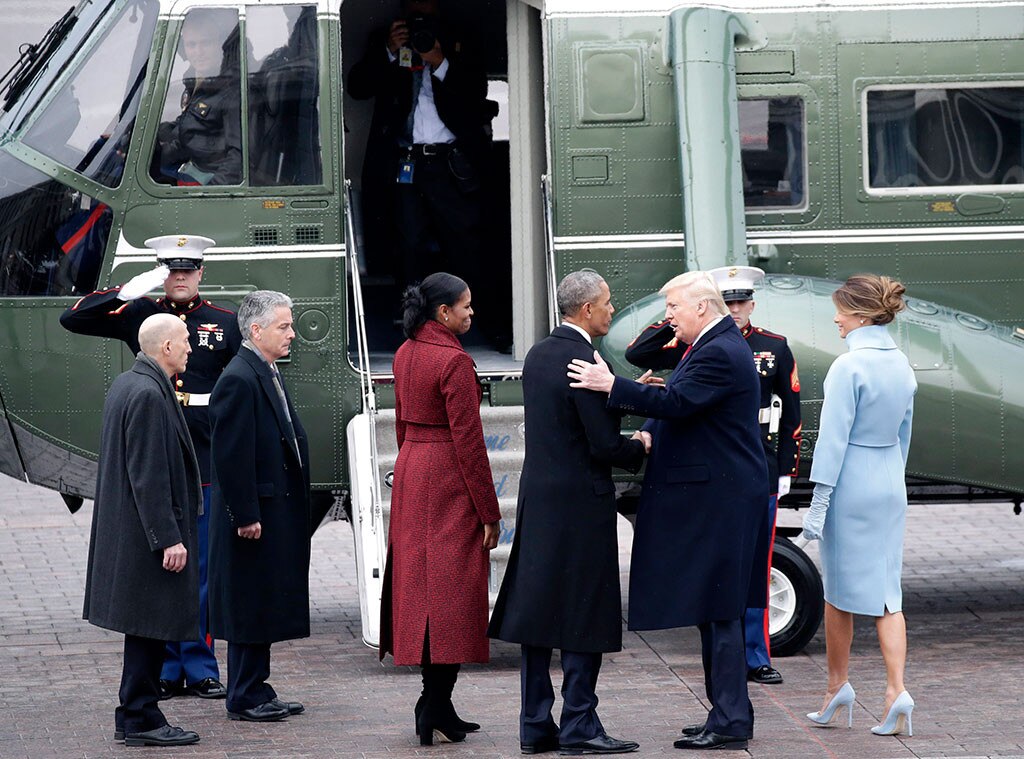 Barack Obama, Michelle Obama, Donald Trump, Melania Trump