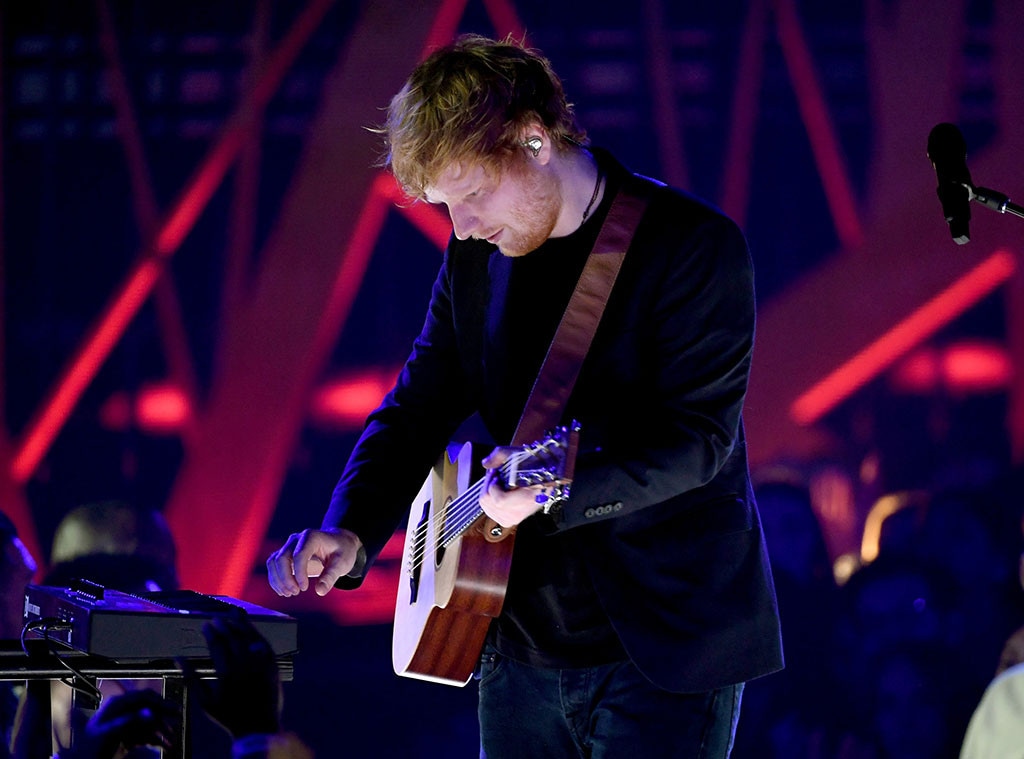 Ed Sheeran, 2017 iHeartRadio Music Awards, Show