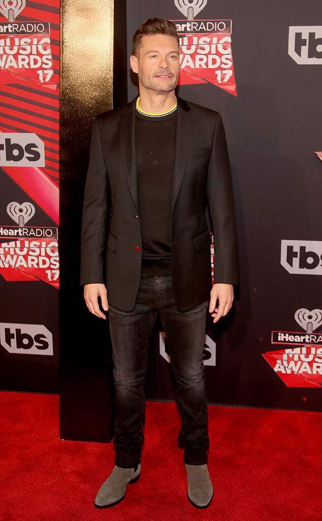 Ryan Seacrest, 2017 iHeartRadio Music Awards, Arrivals
