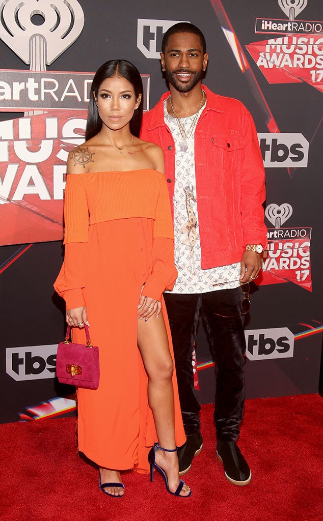 Big Sean, Jhene Aiko, 2017 iHeartRadio Music Awards, Arrivals