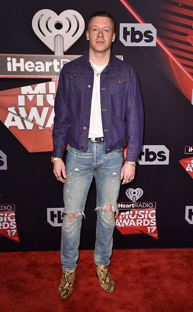 Macklemore from iHeartRadio Music Awards 2020 Red Carpet 