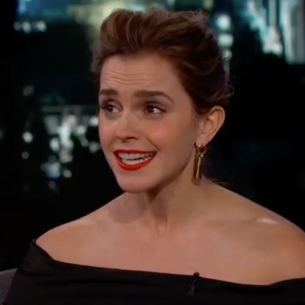 Emma Watson Gets Flustered Re Watching A Harry Potter Outtake E Online