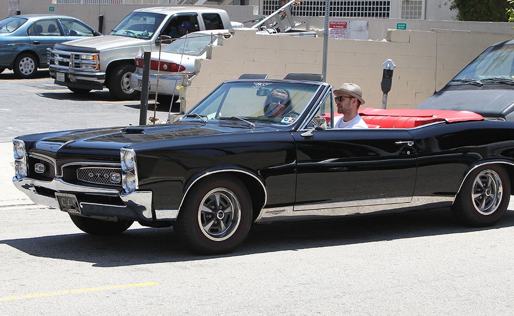 Justin Timberlake from Stars in Vintage Cars E! News