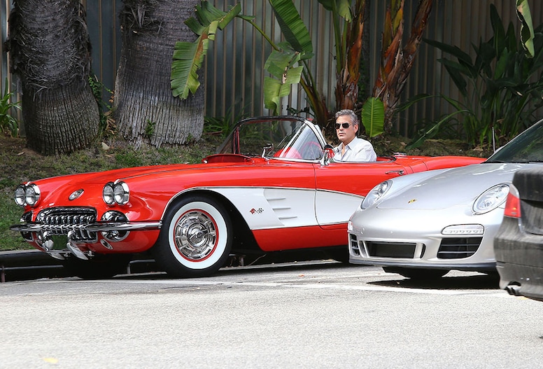 George Clooney, Stars Vintage Cars