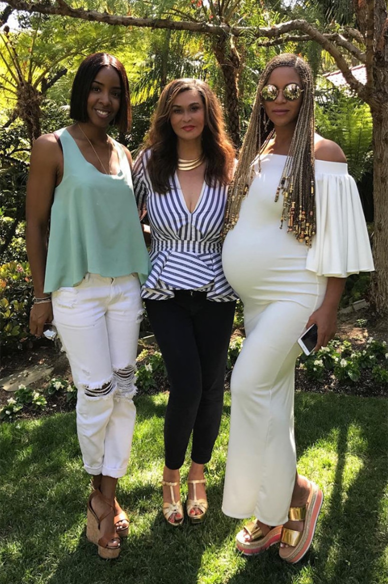 Tina Knowles, Kelly Rowland, Beyonce, Easter, Instagram