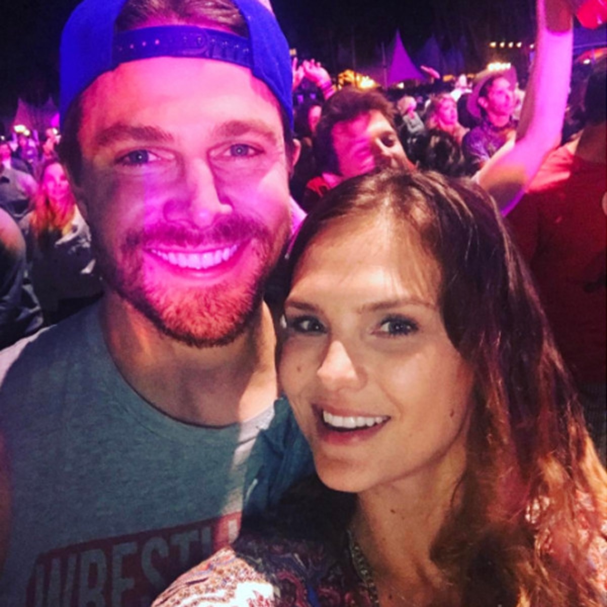 Arrow S Stephen Amell Gushes About First Ever Coachella E Online Arrow S Stephen Amell Gushes About First Ever Coachella E Online
