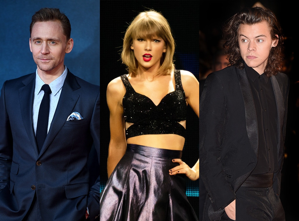 Tom Hiddlesotn, Taylor Swift, Harry Styles