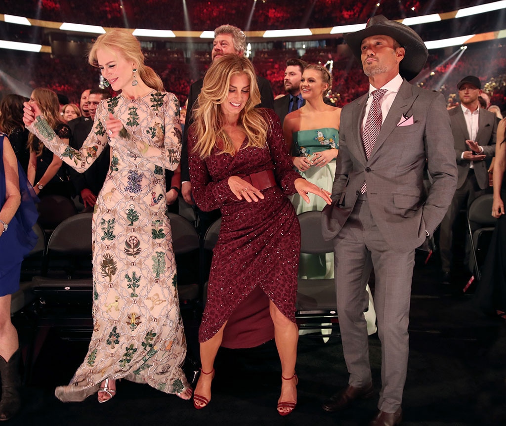 Nicole Kidman, Faith Hill, Tim McGraw, 2017 Academy of Country Music Awards, Candids