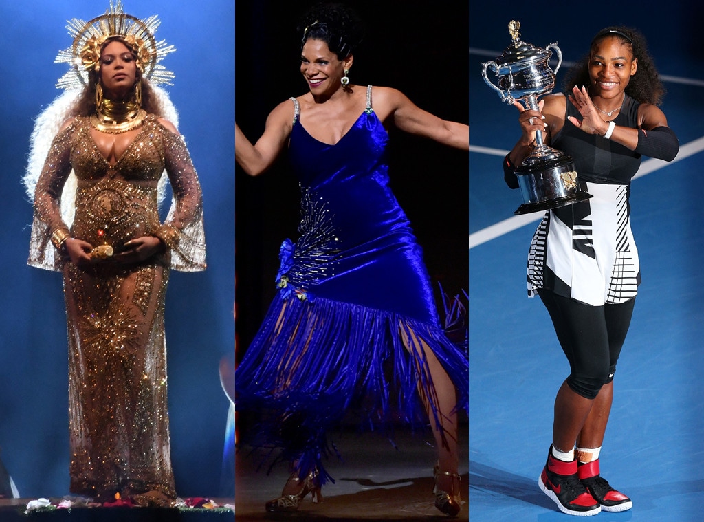 Beyonce, Audra McDonald, Serna Williams, Pregnant and Powerful
