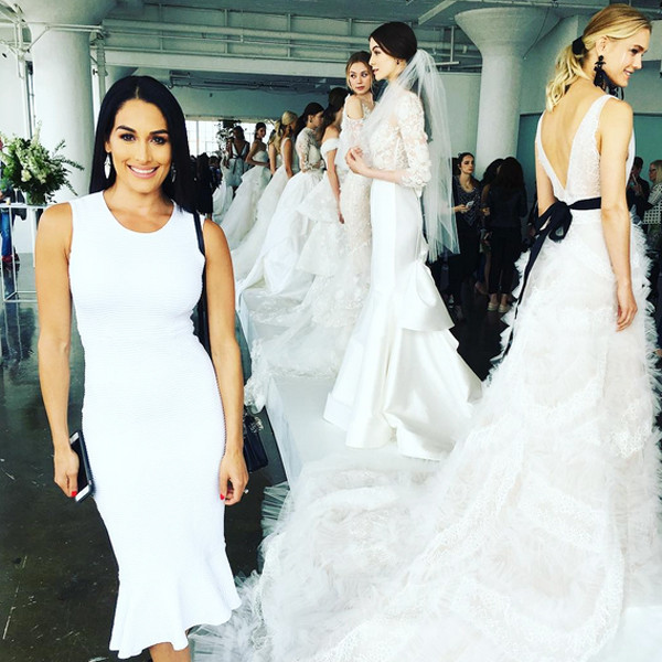 Nikki Bella Wore A Wedding Dress She Picked Out For John Cena