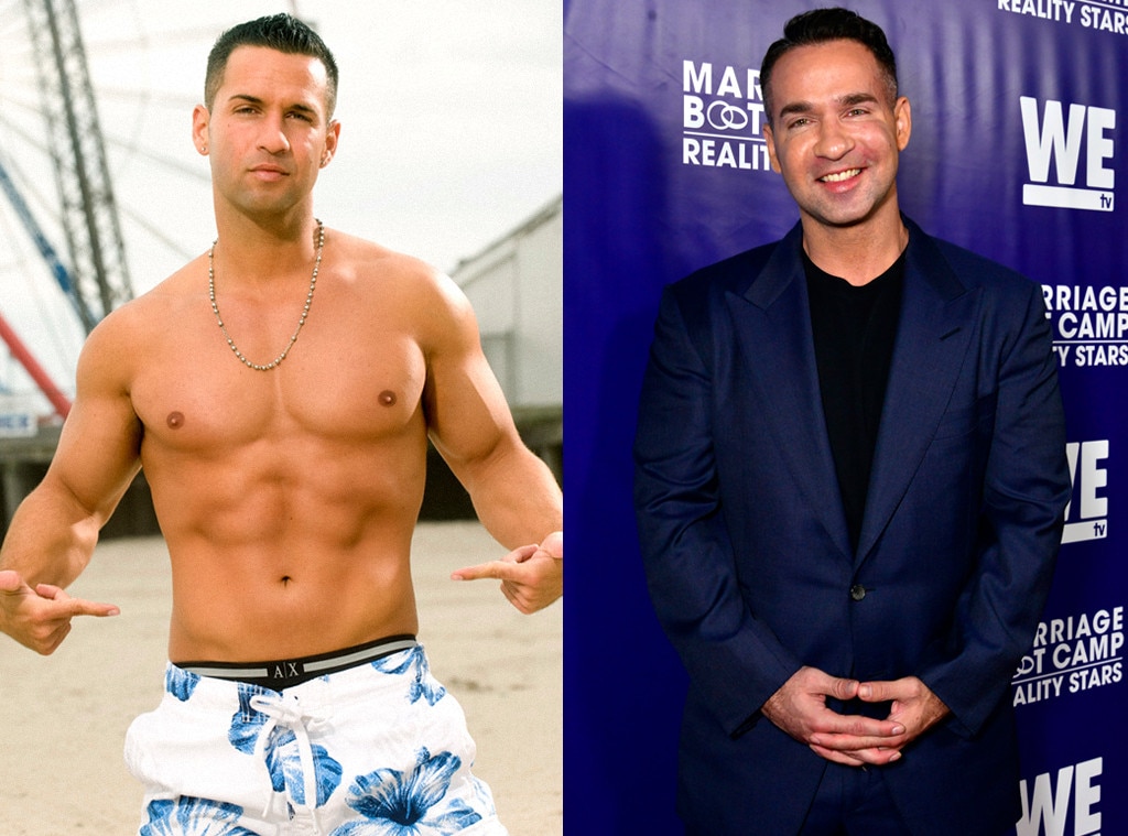 Mike The Situation Sorrentino from Jersey Shore Cast Then and Now E