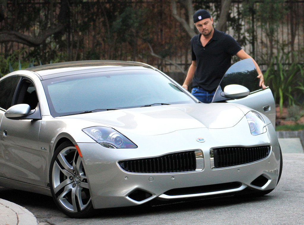 Leonardo DiCaprio from Hybrid Hollywood: Stars in Eco-Friendly Cars | E ...