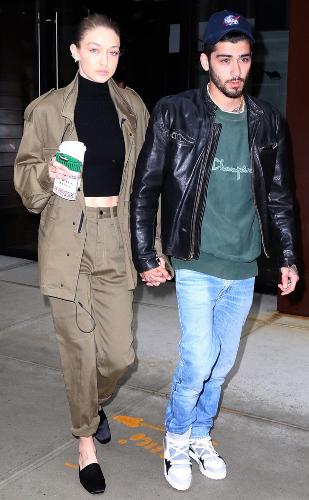 Gigi Hadid And Zayn Malik From The Big Picture Todays Hot Photos E News 